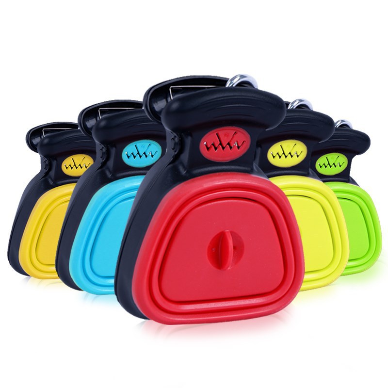 Portable folding dog litter box for going out