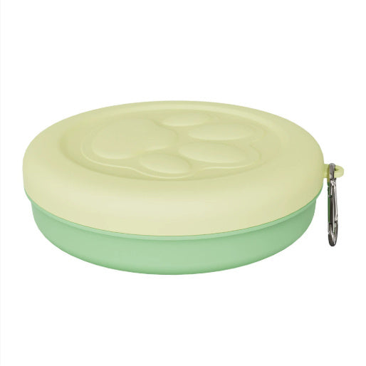 Pet Outdoor Portable Dog Food Bowl Snack Box Feeding Food Water
