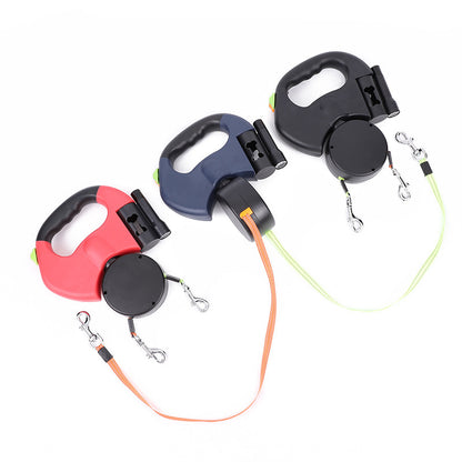Dual Dog Leash Pro – LED Editi