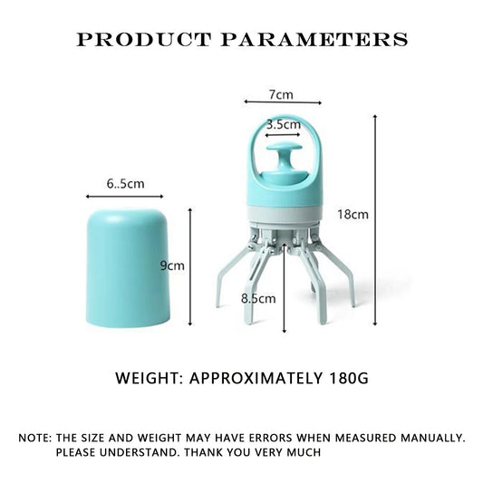 Hands-Free Dog Poop Scooper – No Touch, No Mess, Easy Clean Waste Picker